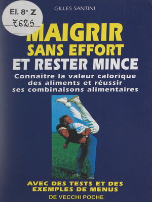 cover image of Maigrir sans effort et rester mince